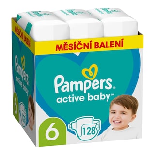 Pampers Active Baby Extra Large, velikost 6