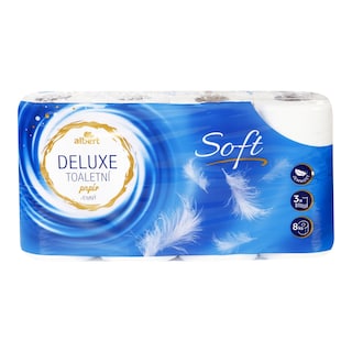Albert Toaletní papír jemný Deluxe Soft