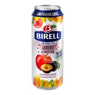 Birell jablko a švestka