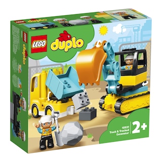 LEGO Náklaďák a pásový bagr