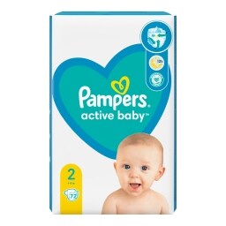 Pampers Active Baby pleny velikost 2