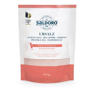 Saldoro Jedlá sůl růžová bez jódu