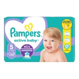 Pampers Active Baby pleny velikost 5