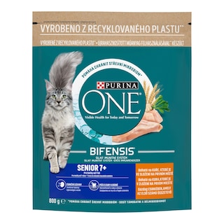Purina One Senior Krmivo pro kočky s kuřecím
