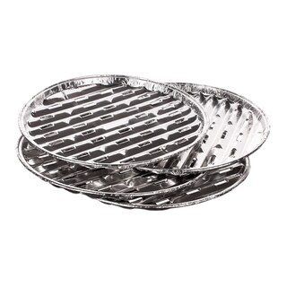 Sada grilovacích alu kulatých misek 30 cm