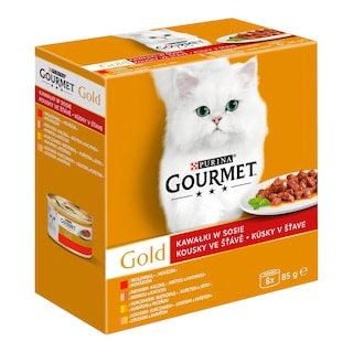 Gourmet Gold Multipack kousky ve šťávě