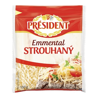 Président Emmental strouhaný