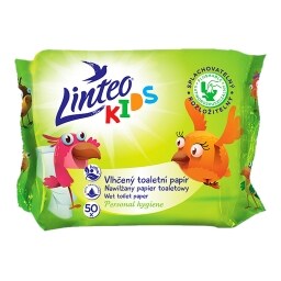 Linteo Kids Vlhčený toaletní papír