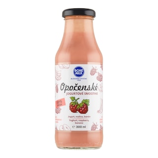 Bohemilk Jogurtové Smoothie banán, malina