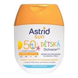 Astrid Sun Dětské mléko na opalování OF 50
