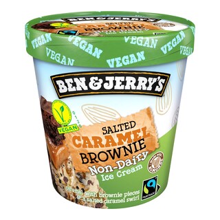 Ben & Jerrys Salted Caramel Brownie Vegan