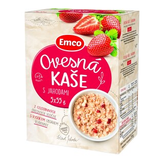 Emco Ovesná kaše s jahodami