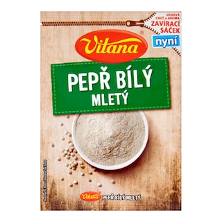 Vitana Pepř bílý mletý