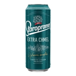 Staropramen Extra chmel Pivo ležák světlý