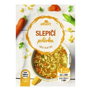 Albert Polévka slepičí instantní