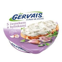 Gervais Sýr tvarohový čerstvý česnek a bylinky