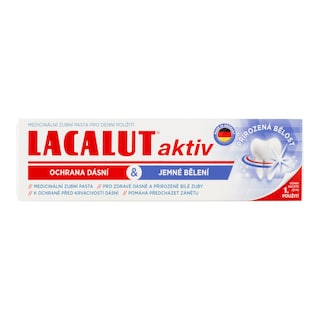 Lacalut Aktiv zubní pasta na ochranu dásní