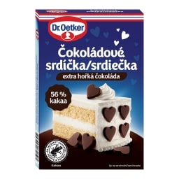 Dr. Oetker Čokoládová srdíčka