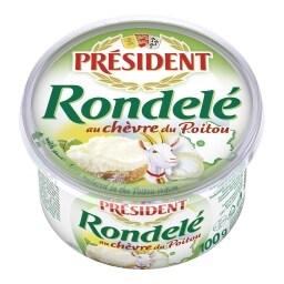 President Rondelé s kozím sýrem