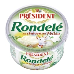 President Rondelé s kozím sýrem