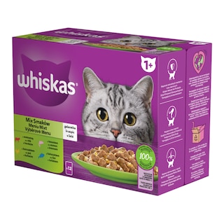 Whiskas Mixovaný výběr v želé kapsička