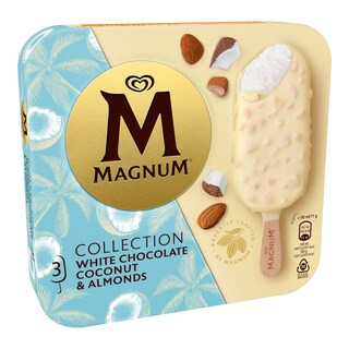 Magnum White Choco & Coconut multipack