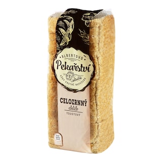 Albert Toustový chléb celozrnný, balený