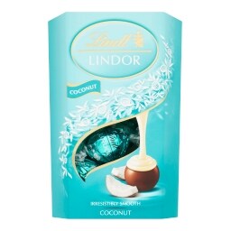 Lindt Lindor Čokoláda mléčná s kokosovou náplní