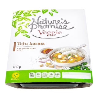 Nature's Promise Tofu korma s rýží