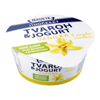 Madeta Tvaroh s jogurtem vanilka