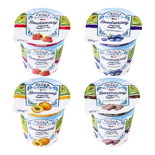 Česká chuť Jogurt smetanový ovocný mix