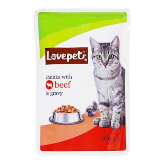 Lovepet Kapsička hovězí v omáčce