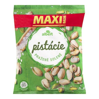 Albert MAXI Pistácie pražené solené