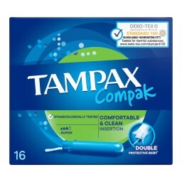 Tampax Compak Super tampony s aplikátorem