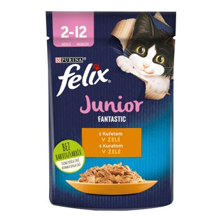 Felix Fantastic Junior s kuřetem v želé