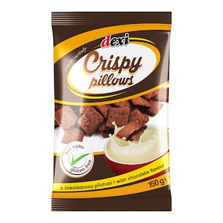 Crispy pillows Polštářky s čokoládovou příchutí