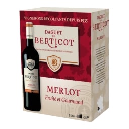 Berticot Merlot Bag in Box