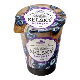 Albert Jogurt selský borůvka