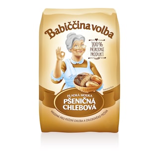 Babiččina volba Mouka hladká pšeničná chlebová