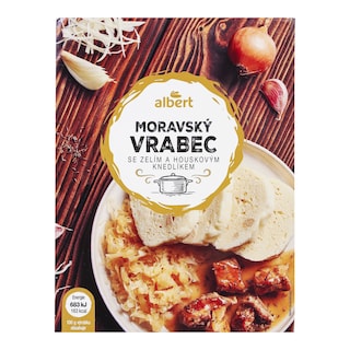 Albert Moravský vrabec se zelím