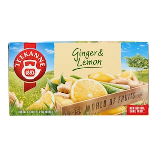 Teekanne Ovocný čaj Ginger and Lemon