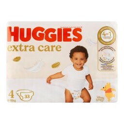 Huggies Extra Care Plenky velikost 4