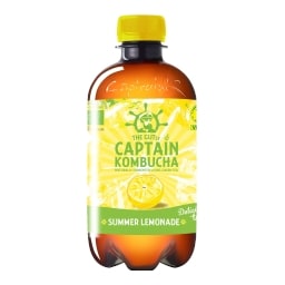 Captain Kombucha Bio summer lemonade