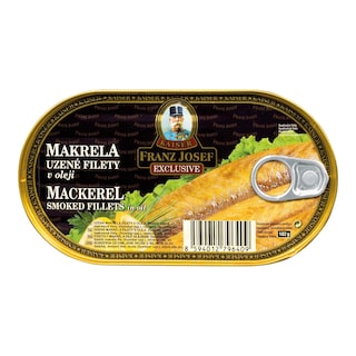 Franz Josef Kaiser Makrela uz. filety v oleji