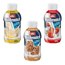 Müllermilch Mléčný nápoj (mix příchutí)