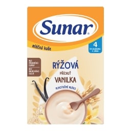 Sunar Mléčná kaše rýžová příchuť vanilka