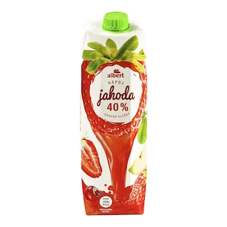 Albert Nápoj příchuť jahoda 40%