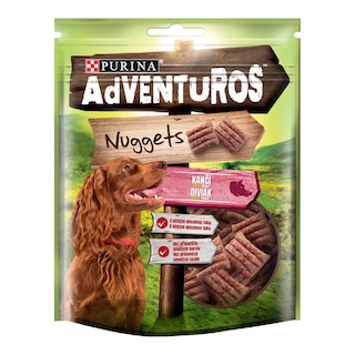 Adventuros Nuggets pamlsky pro psy, kančí
