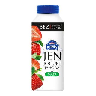 Mlékárna Kunín Jogurt jahoda a máta