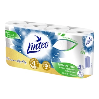 Linteo Toaletní papír čtyřvrstvý